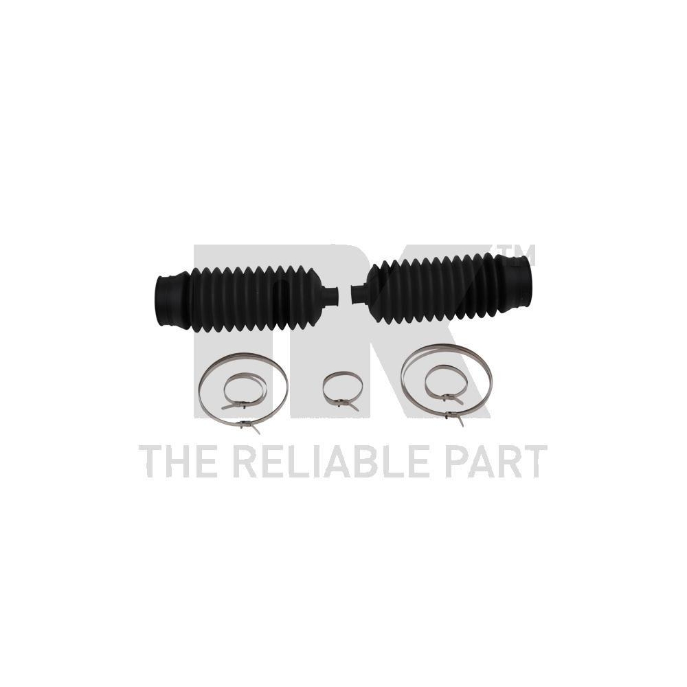 Faltenbalgsatz, Lenkung NK 5093402 f&uuml;r, Vorderachse links, Vorderachse rechts