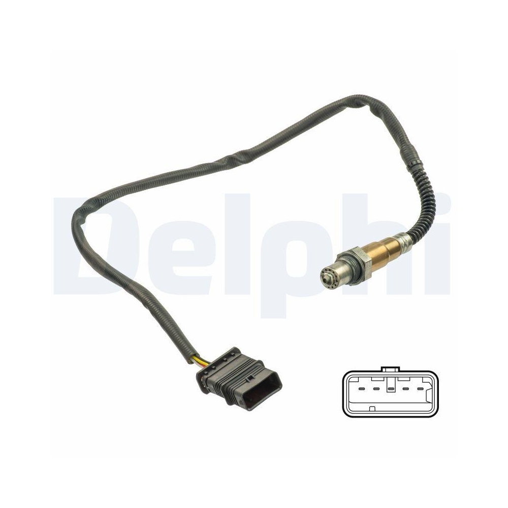 DELPHI ES21122-12B1 Lambdasonde f&uuml;r BMW MINI, vor Katalysator