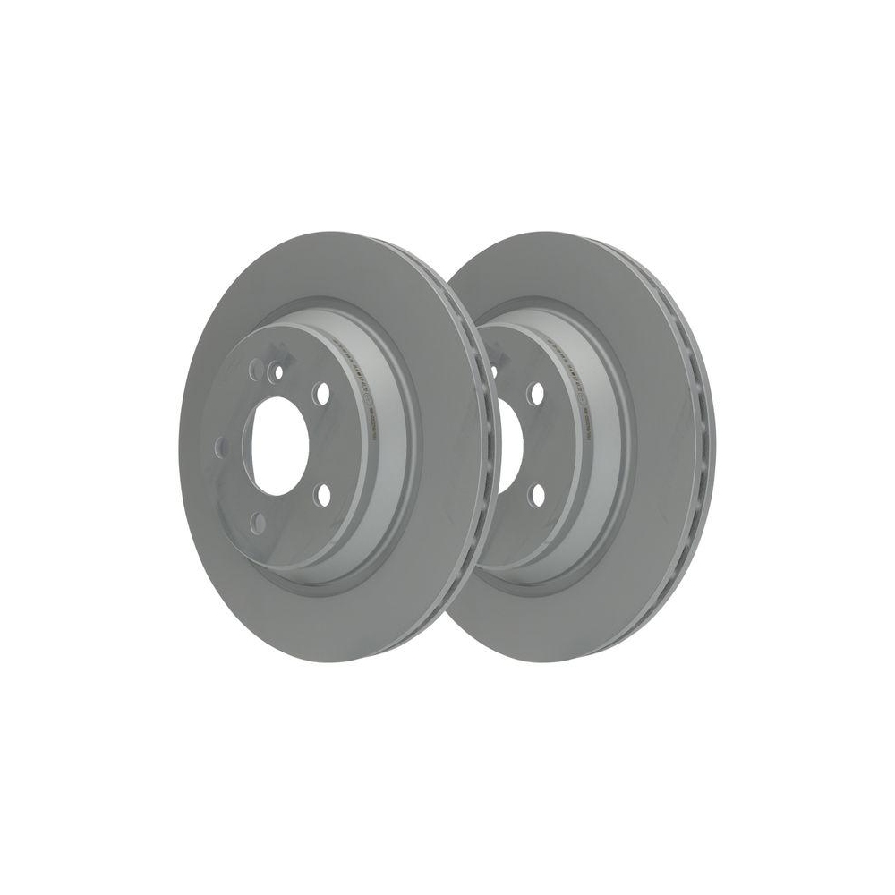 Bremsscheibe ATE 24.0122-0192.1 für MERCEDES-BENZ, Hinterachse