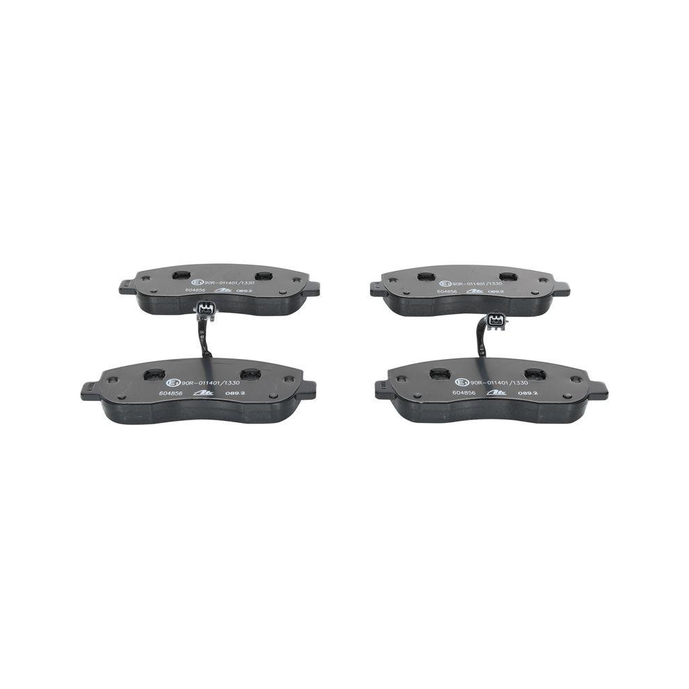 Bremsbelagsatz, Scheibenbremse ATE 13.0460-4856.2 f&uuml;r NISSAN OPEL RENAULT