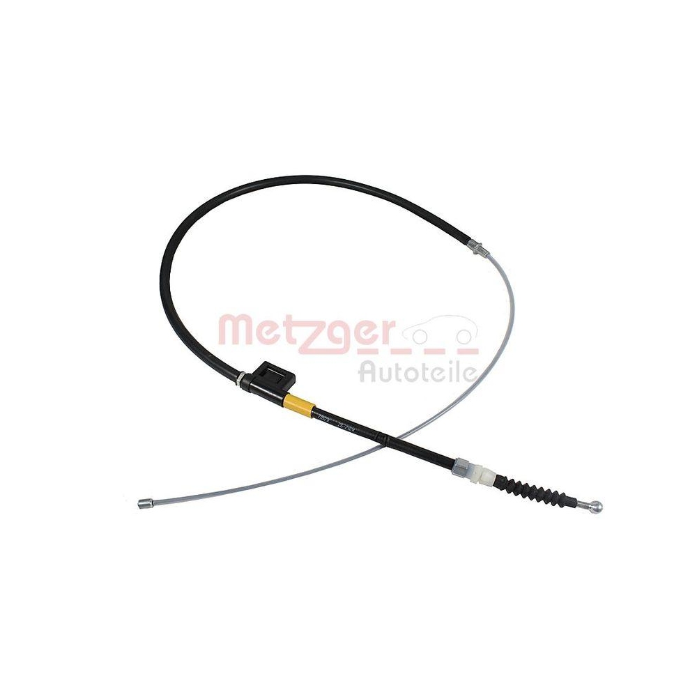 Seilzug, Feststellbremse METZGER 10.9025 f&uuml;r SEAT, hinten links, hinten rechts