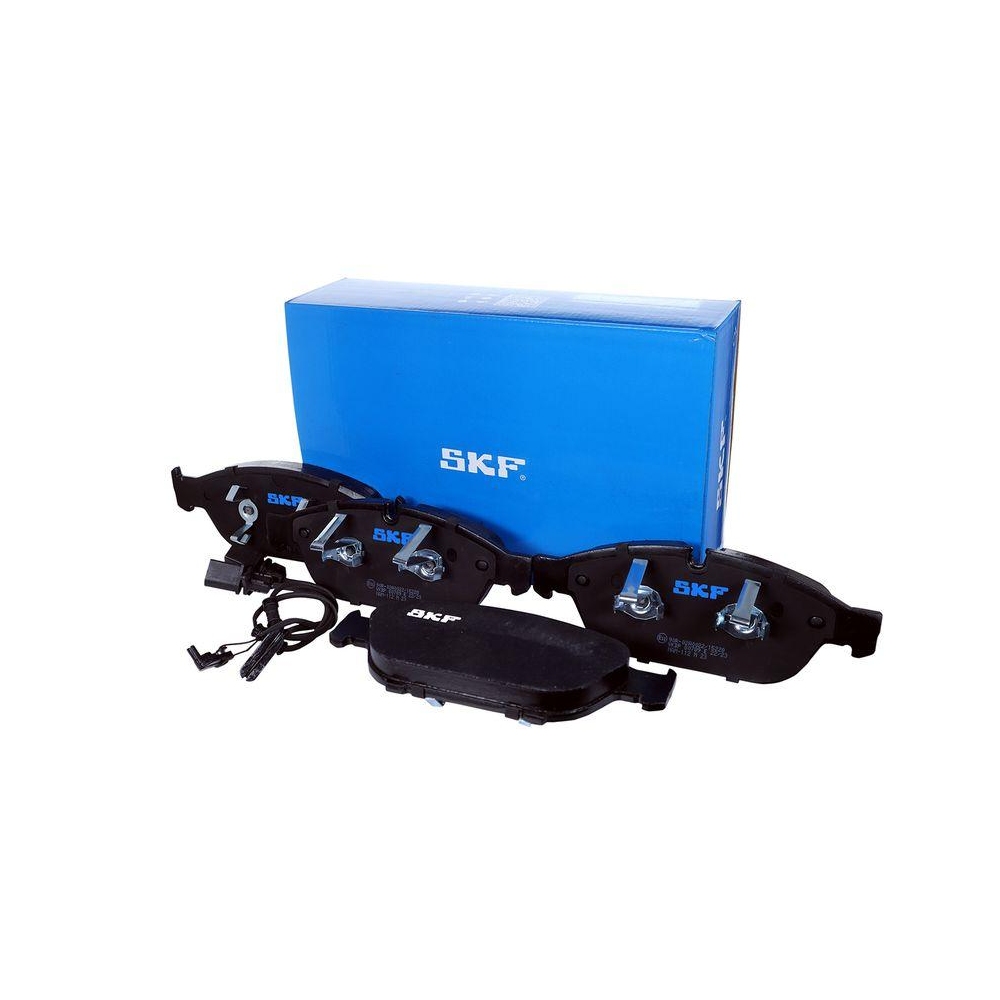 Bremsbelagsatz, Scheibenbremse SKF VKBP 80789 E f&uuml;r AUDI, Vorderachse