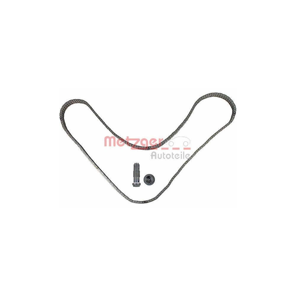 Steuerkettensatz METZGER 7490038 GREENPARTS f&uuml;r MERCEDES-BENZ