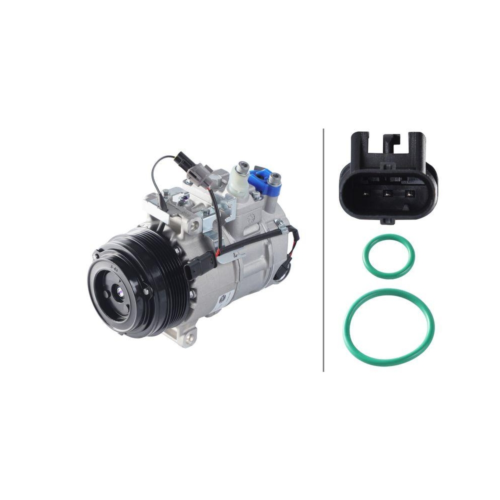 HELLA Kompressor, Klimaanlage 8FK 366 200-421 >>> Easy2Fit <<< f&uuml;r MERCEDES-BENZ