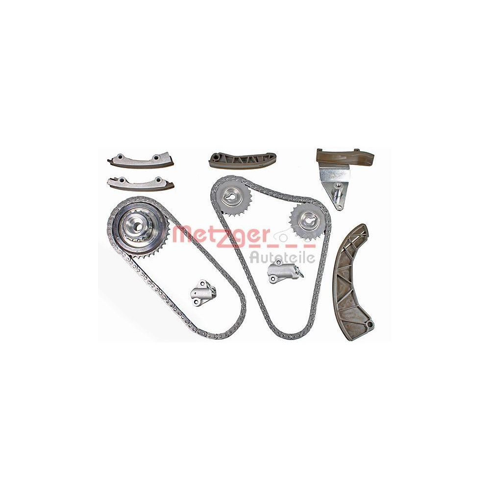 Steuerkettensatz METZGER 7490039 f&uuml;r HYUNDAI KIA
