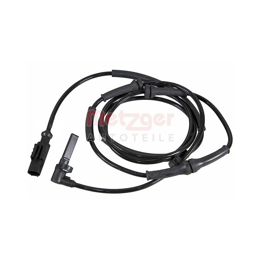 Sensor, Raddrehzahl METZGER 09001525 f&uuml;r ALFA ROMEO, Vorderachse rechts