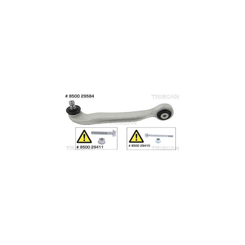 Lenker, Radaufh&auml;ngung TRISCAN 8500 29584 f&uuml;r AUDI VW, Vorderachse links, au&szlig;en