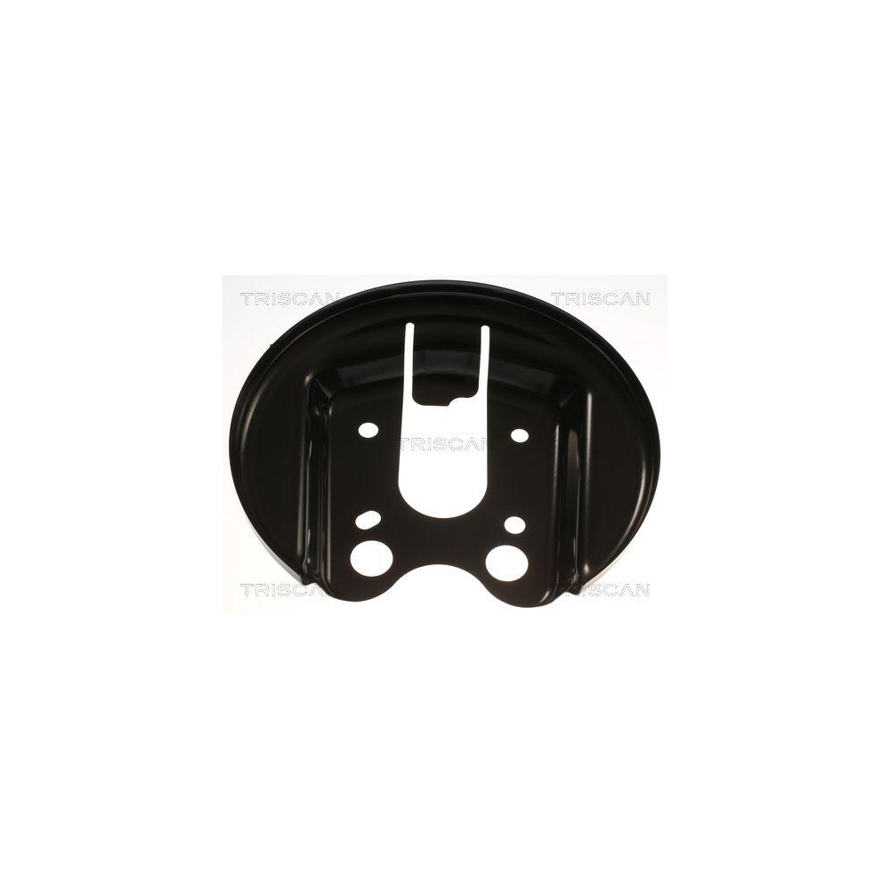 Spritzblech, Bremsscheibe TRISCAN 8125 28209 f&uuml;r PEUGEOT, Hinterachse