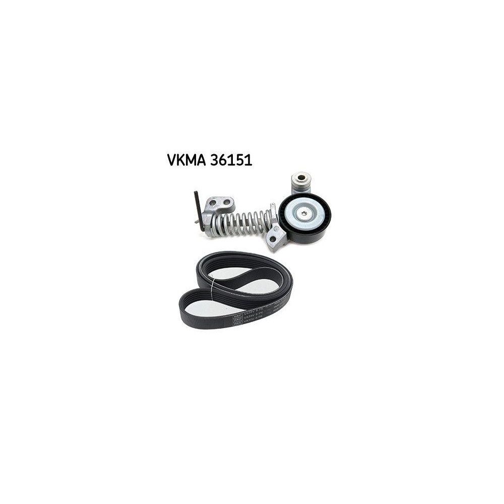 Keilrippenriemensatz SKF VKMA 36151 f&uuml;r ALFA ROMEO AUDI CITRO&Euml;N DAIHATSU FIAT VW