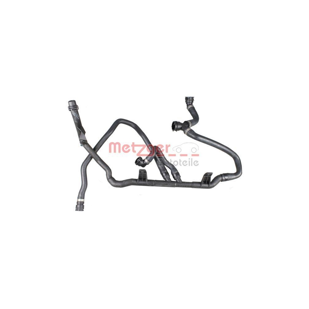 K&uuml;hlmittelrohrleitung METZGER 4010207 f&uuml;r BMW, f&uuml;r Fahrzeuge ohne Standheizung