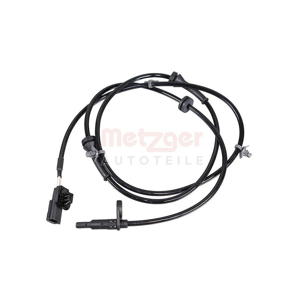 Sensor, Raddrehzahl METZGER 09001527 GREENPARTS f&uuml;r NISSAN, Vorderachse links