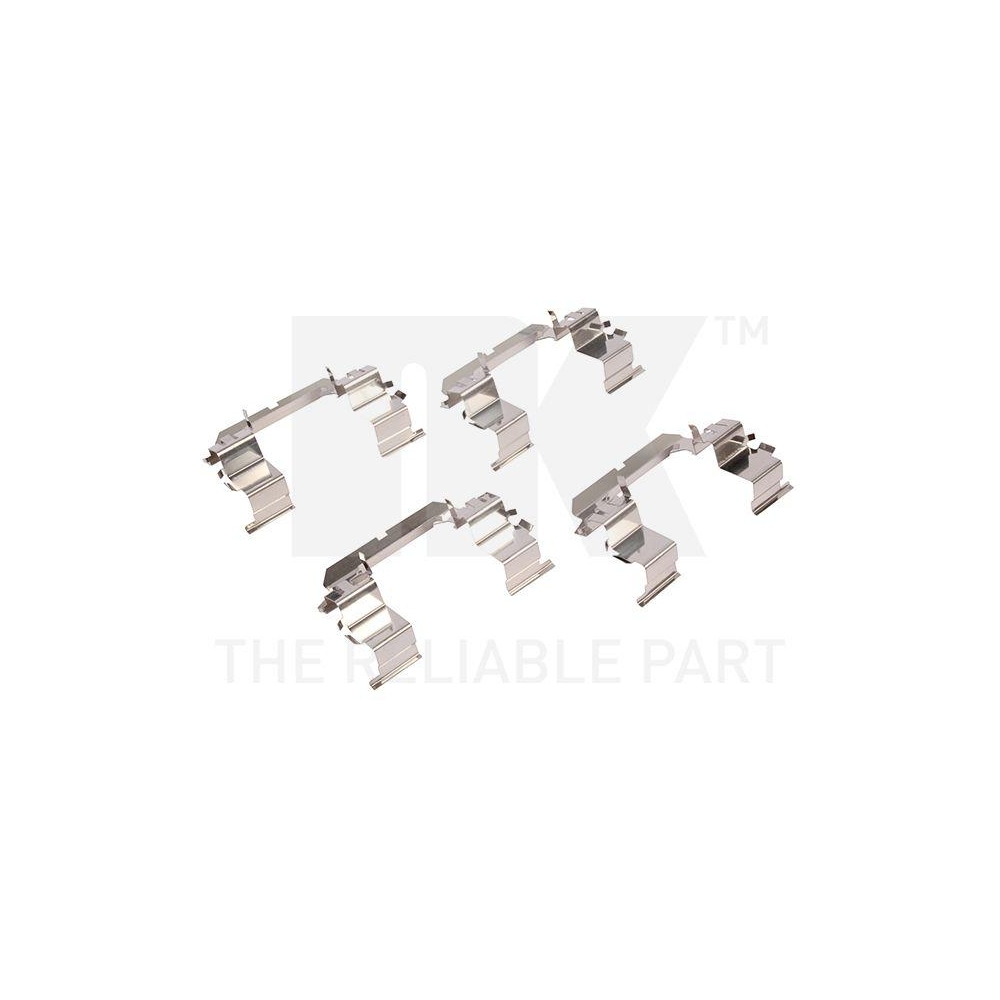 Zubeh&ouml;rsatz, Scheibenbremsbelag NK 79221738 f&uuml;r, Vorderachse