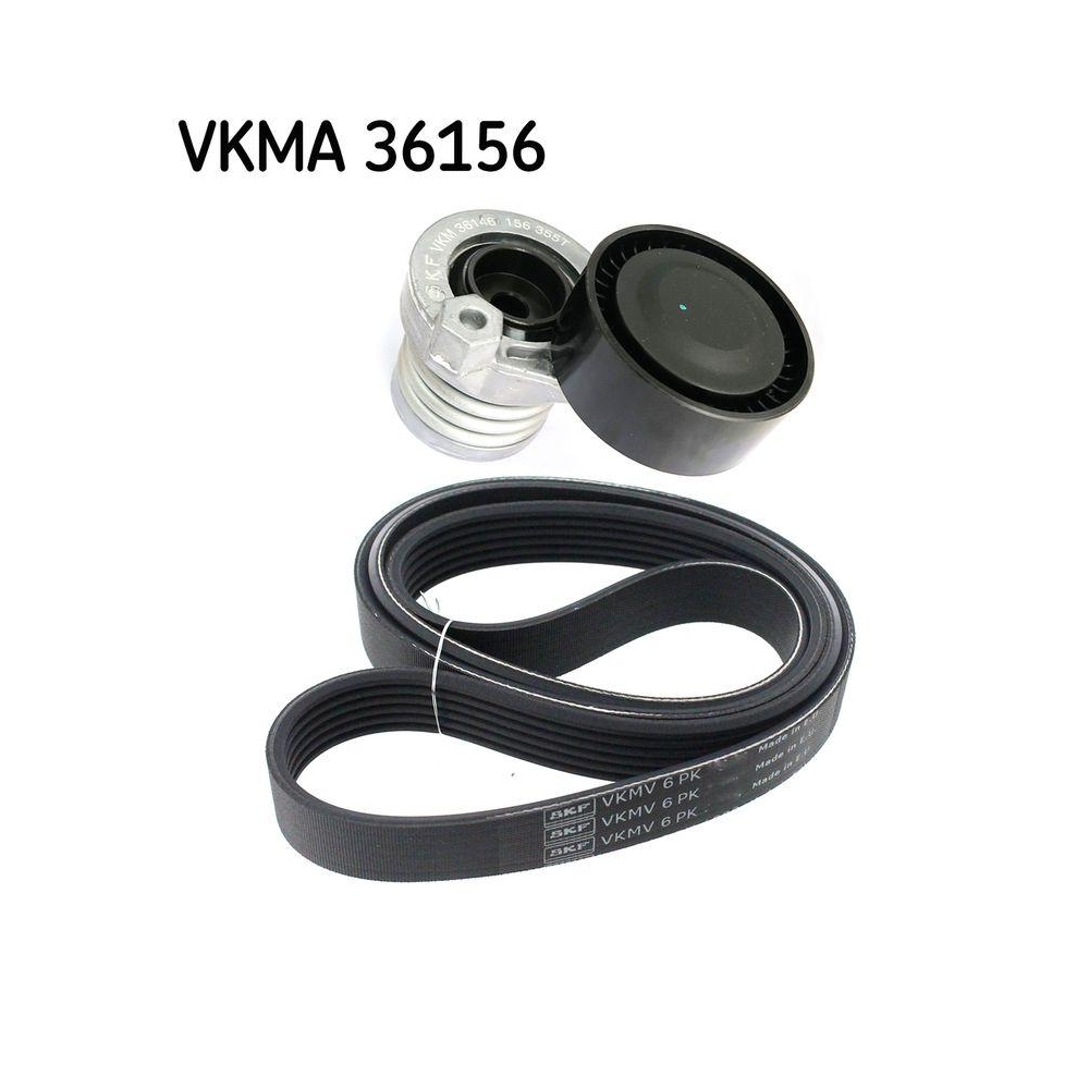 Keilrippenriemensatz SKF VKMA 36156 f&uuml;r AUDI BMW MERCEDES-BENZ NISSAN RENAULT VW