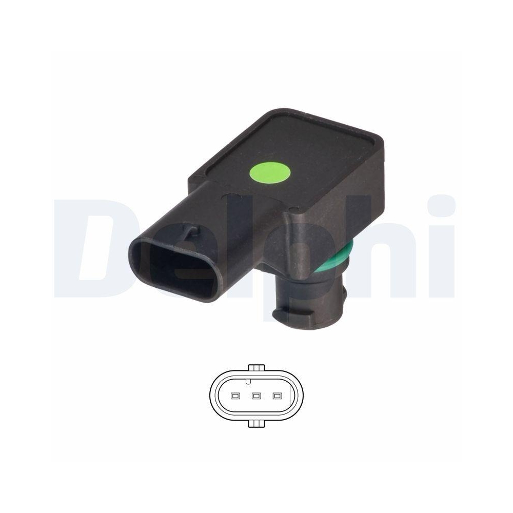 DELPHI PS20062-12B1 Sensor, Saugrohrdruck f&uuml;r MERCEDES-BENZ