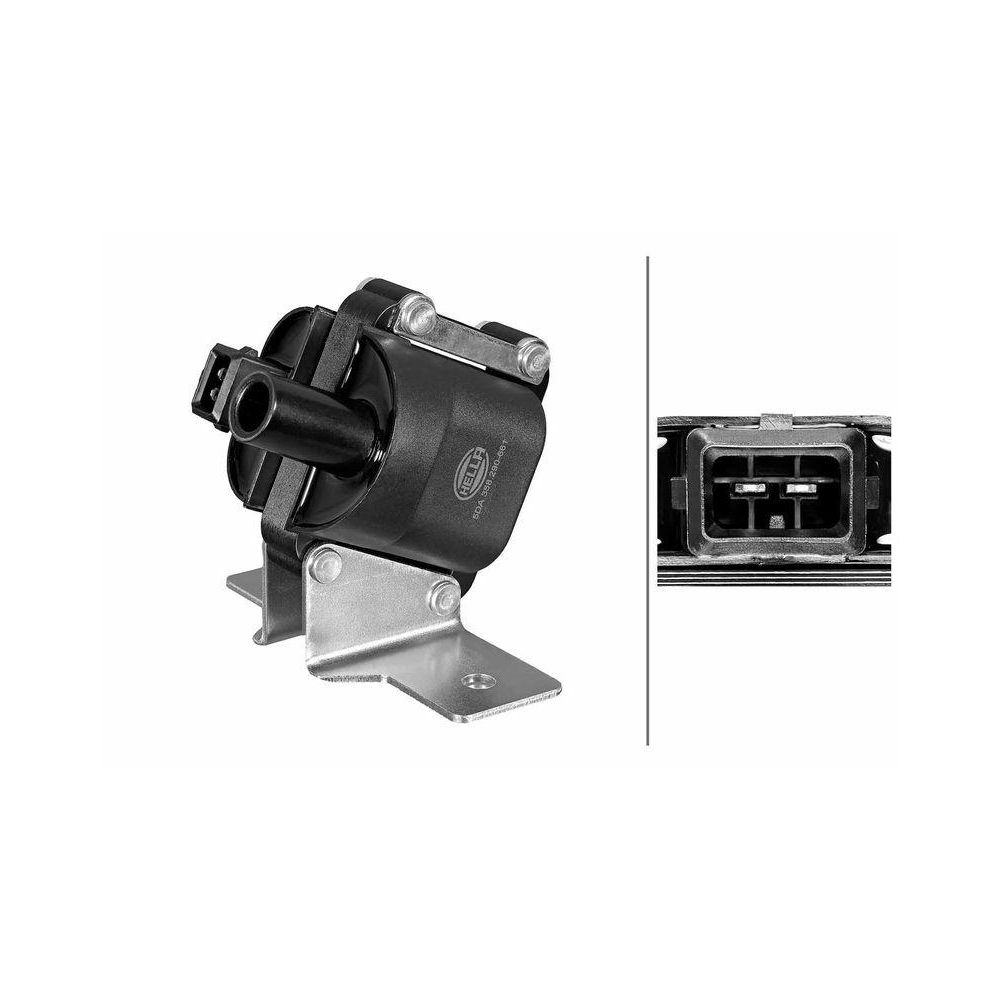 HELLA Z&uuml;ndspule 5DA 358 290-661 f&uuml;r AUDI VW