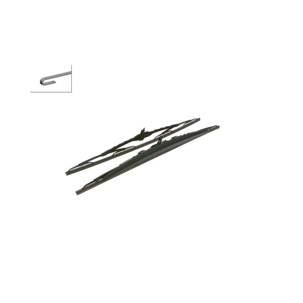 Wischblatt BOSCH 3 397 010 280 Twin für VW, vorne