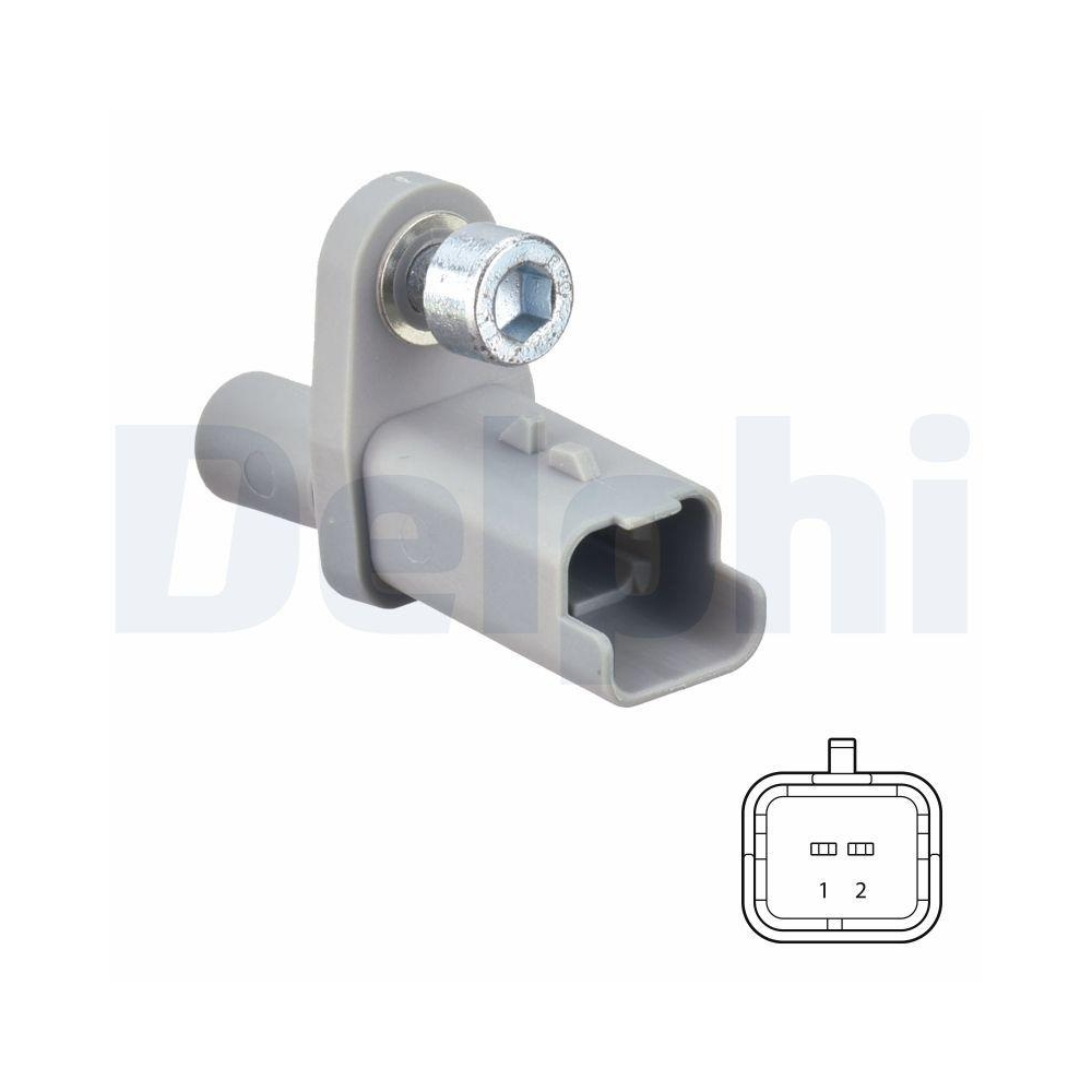 DELPHI SS20767 Sensor, Raddrehzahl f&uuml;r CITRO&Euml;N PEUGEOT, Hinterachse