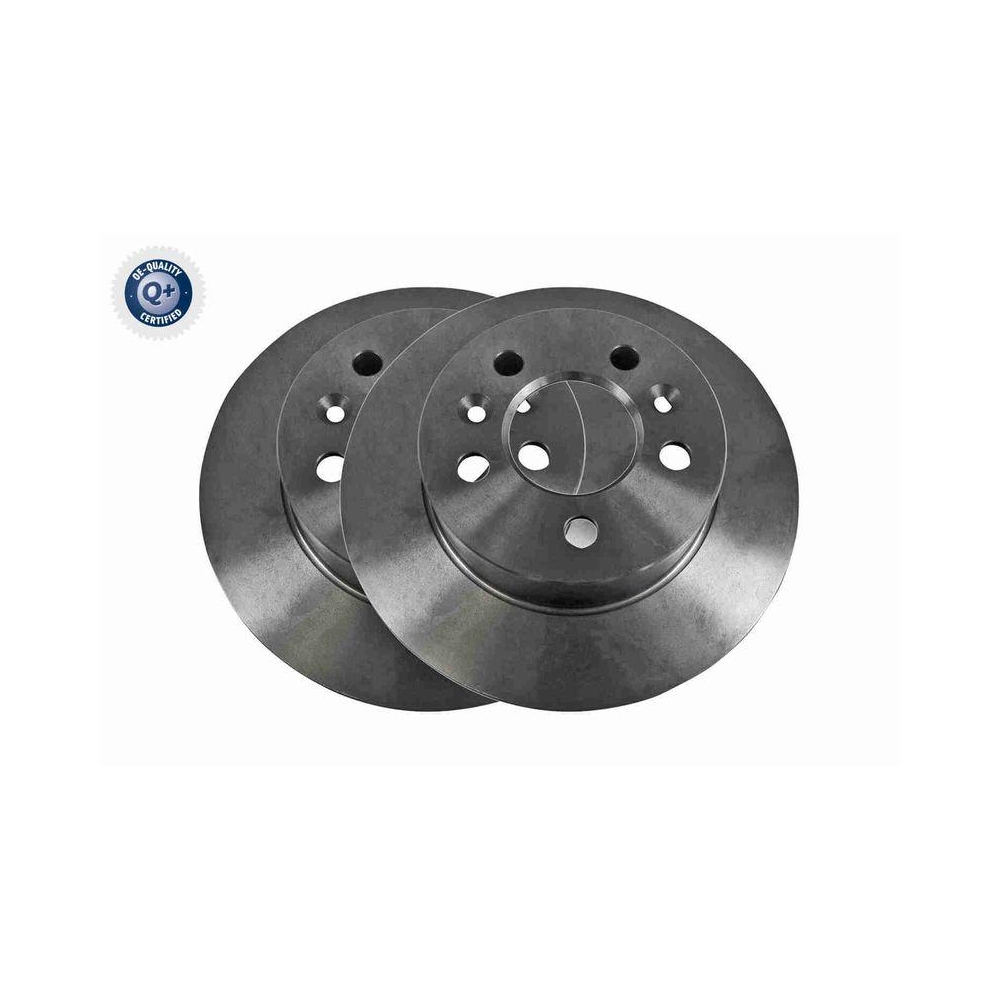 VAICO V46-40011 2 St&uuml;ck Bremsscheiben Q+, Erstausr&uuml;sterqualit&auml;t f&uuml;r RENAULT, Hinterachse