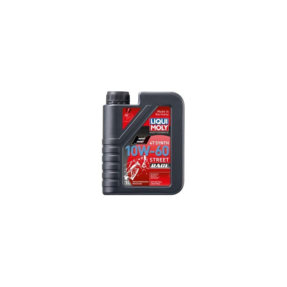 Motoröl LIQUI MOLY 1525 Motorbike 4T Synth 10W-60 Street Race für
