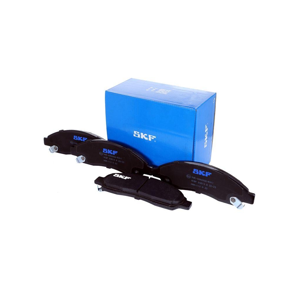 Bremsbelagsatz, Scheibenbremse SKF VKBP 80810 A f&uuml;r ISUZU CHEVROLET, Vorderachse
