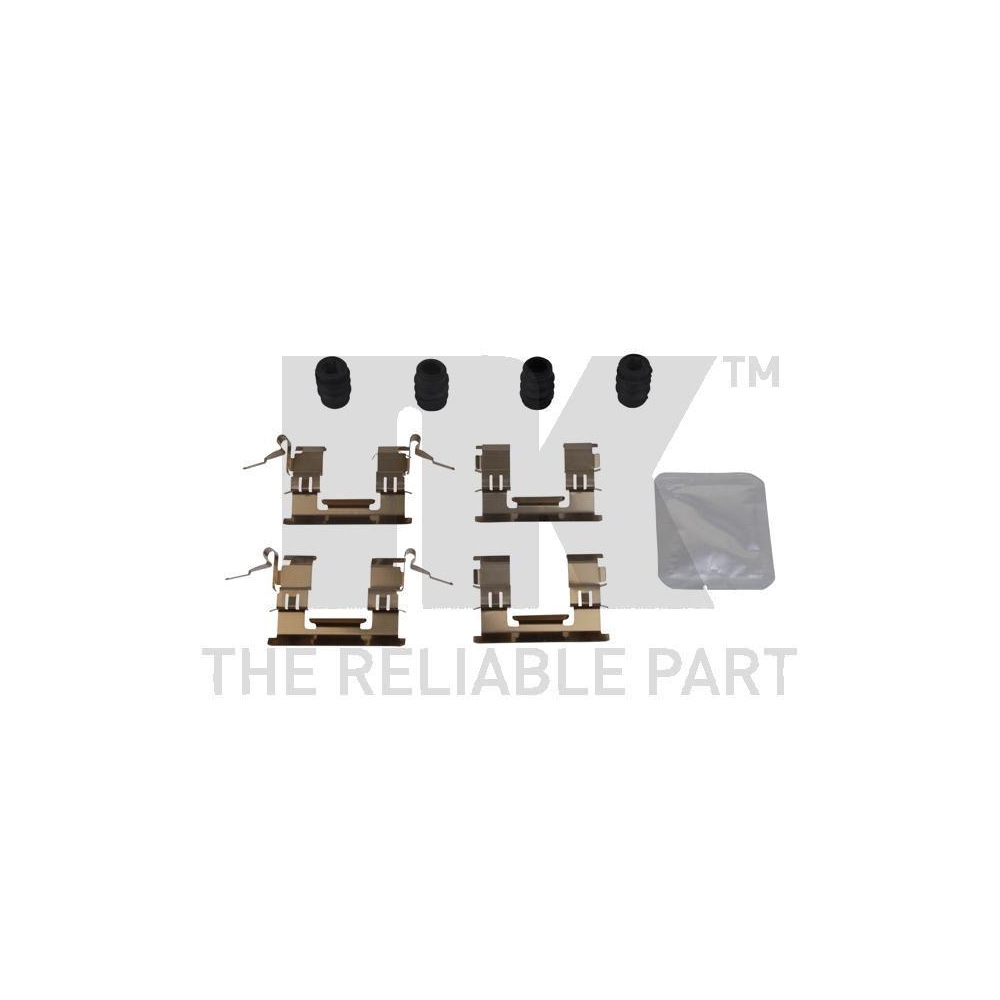 Zubeh&ouml;rsatz, Scheibenbremsbelag NK 79221842 f&uuml;r, Vorderachse