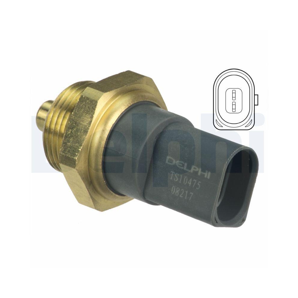 DELPHI TS10475 Sensor, Kühlmitteltemperatur für AUDI SEAT SKODA VW VAG