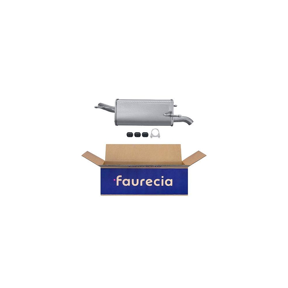 HELLA Endschalldämpfer 8LD 366 031-191 Easy2Fit –