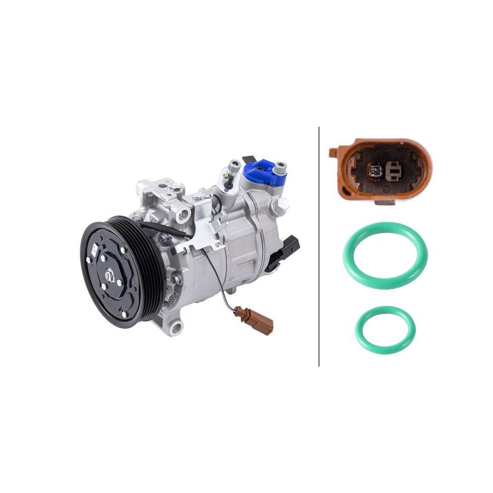 HELLA Kompressor, Klimaanlage 8FK 366 200-481 >>> Easy2Fit <<< f&uuml;r AUDI SEAT VW