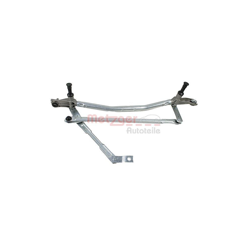 Wischergestänge METZGER 2190959 GREENPARTS für CITROËN PEUGEOT, vorne
