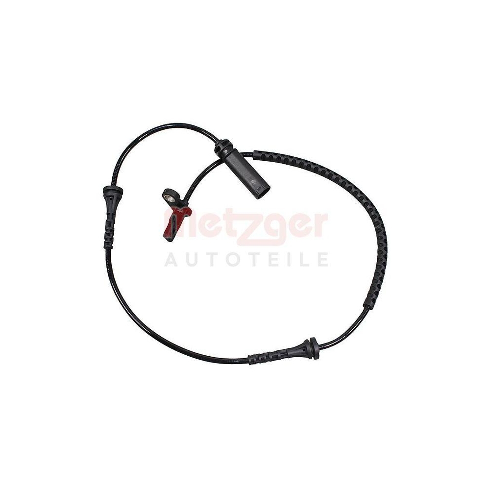 Sensor, Raddrehzahl METZGER 09001497 GREENPARTS f&uuml;r BMW, Vorderachse links