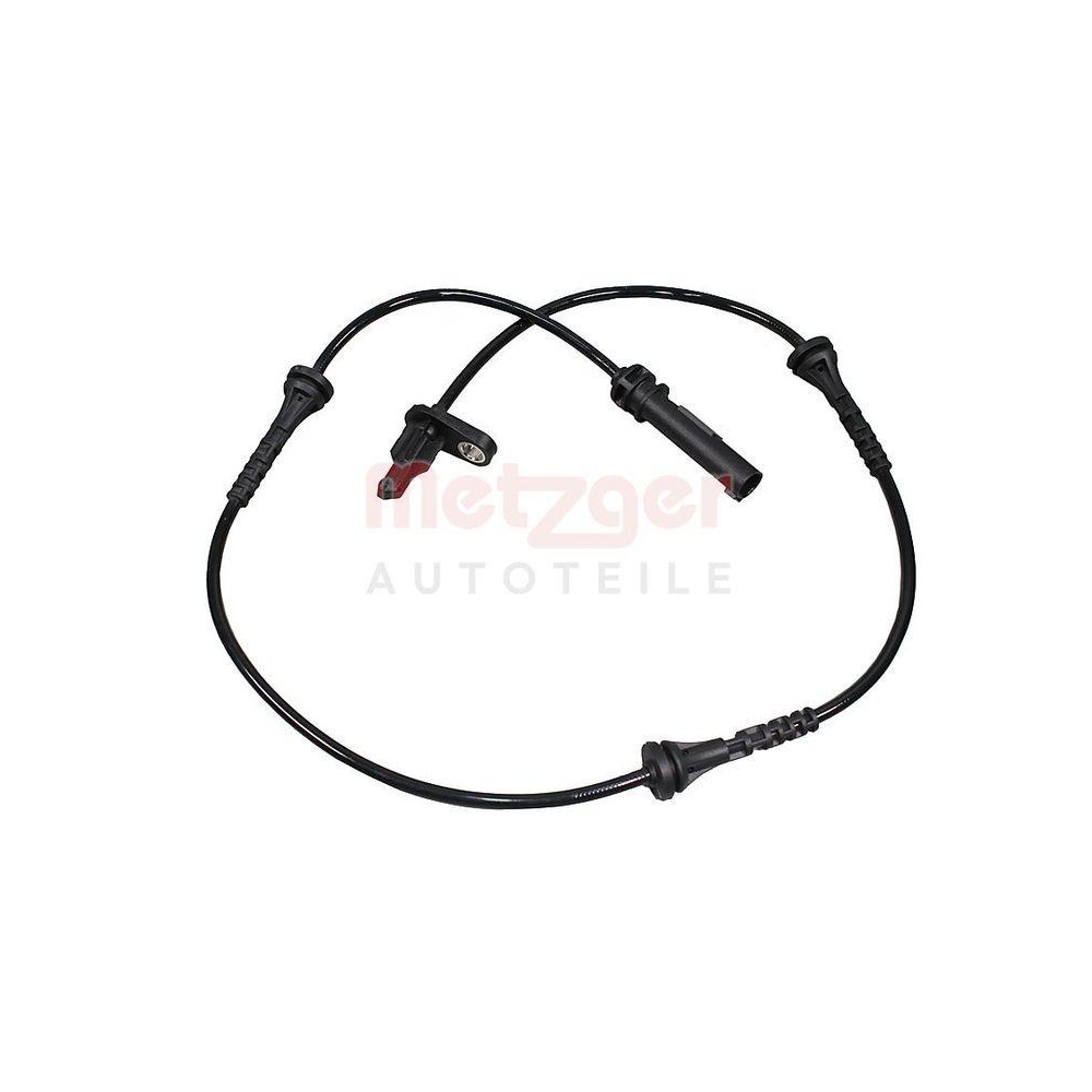 Sensor, Raddrehzahl METZGER 09001498 GREENPARTS f&uuml;r BMW, Vorderachse links