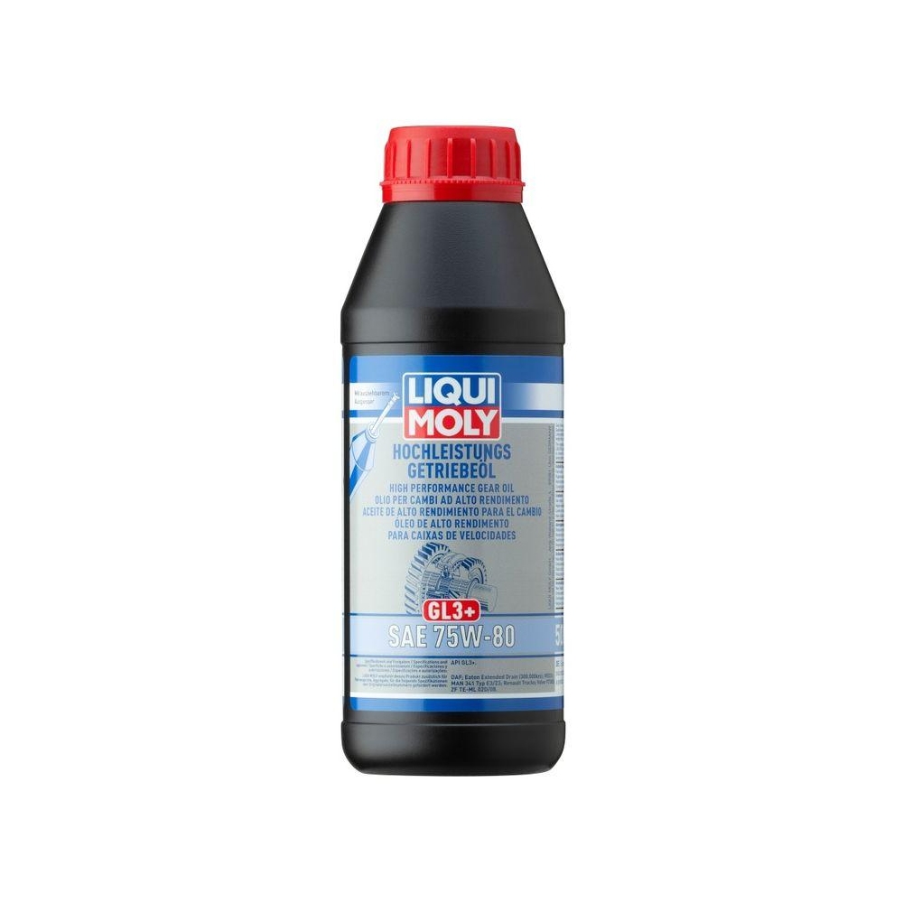 Getriebeöl LIQUI MOLY 4426 Hochleistungs-Getriebeöl (GL3+) SAE 75W-80 für FIAT