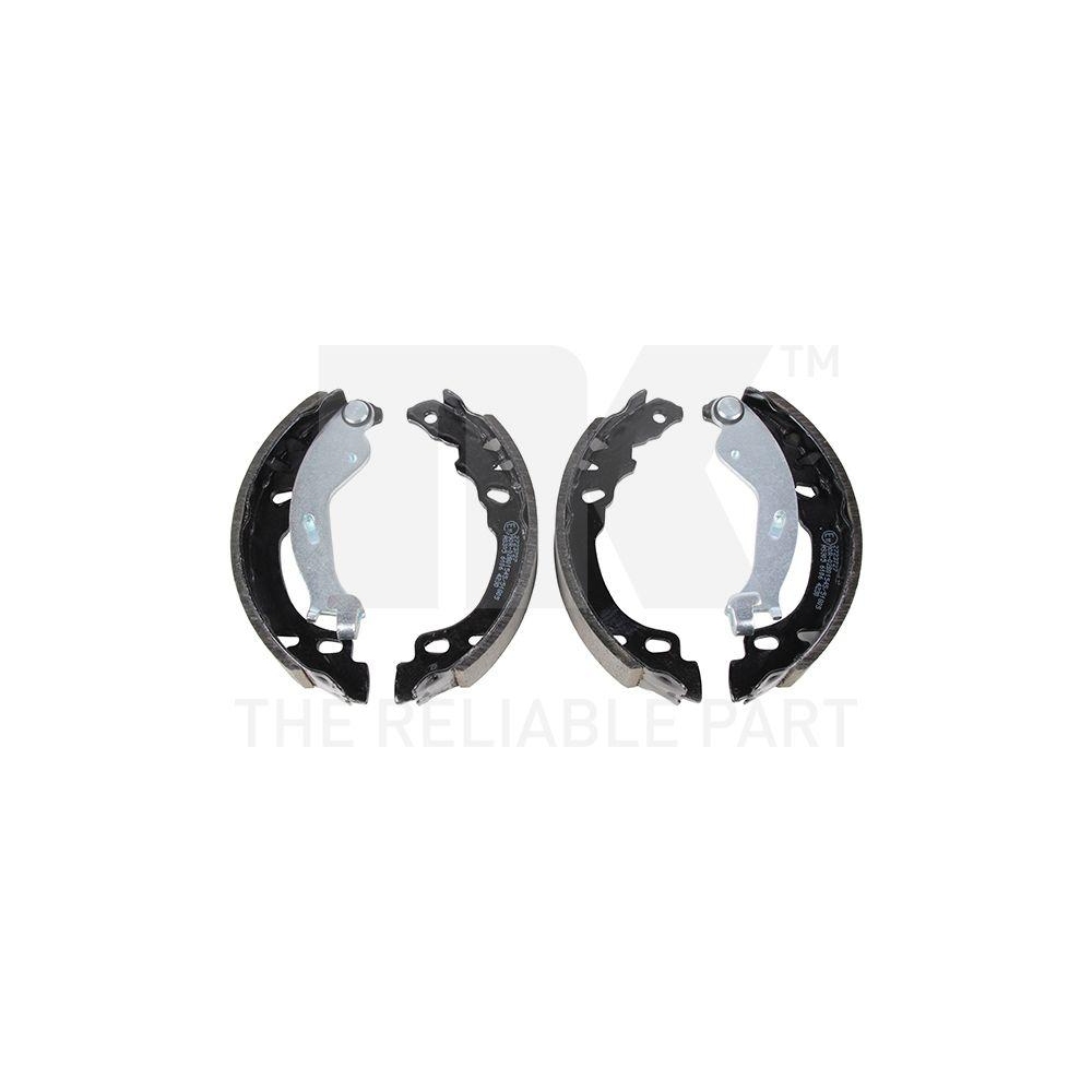 Bremsbackensatz NK 2723727 f&uuml;r FIAT FORD, Hinterachse