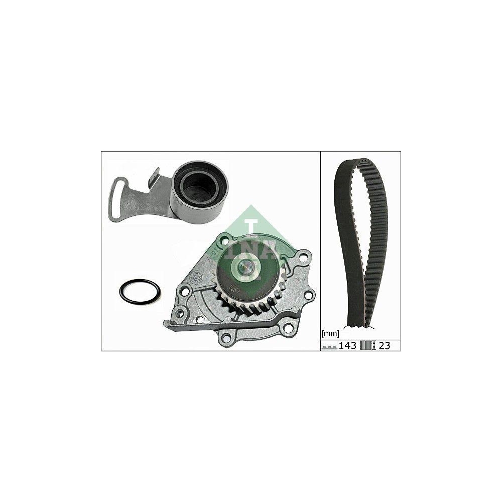 Wasserpumpe + Zahnriemensatz Schaeffler INA 530 0242 30 f&uuml;r MG ROVER