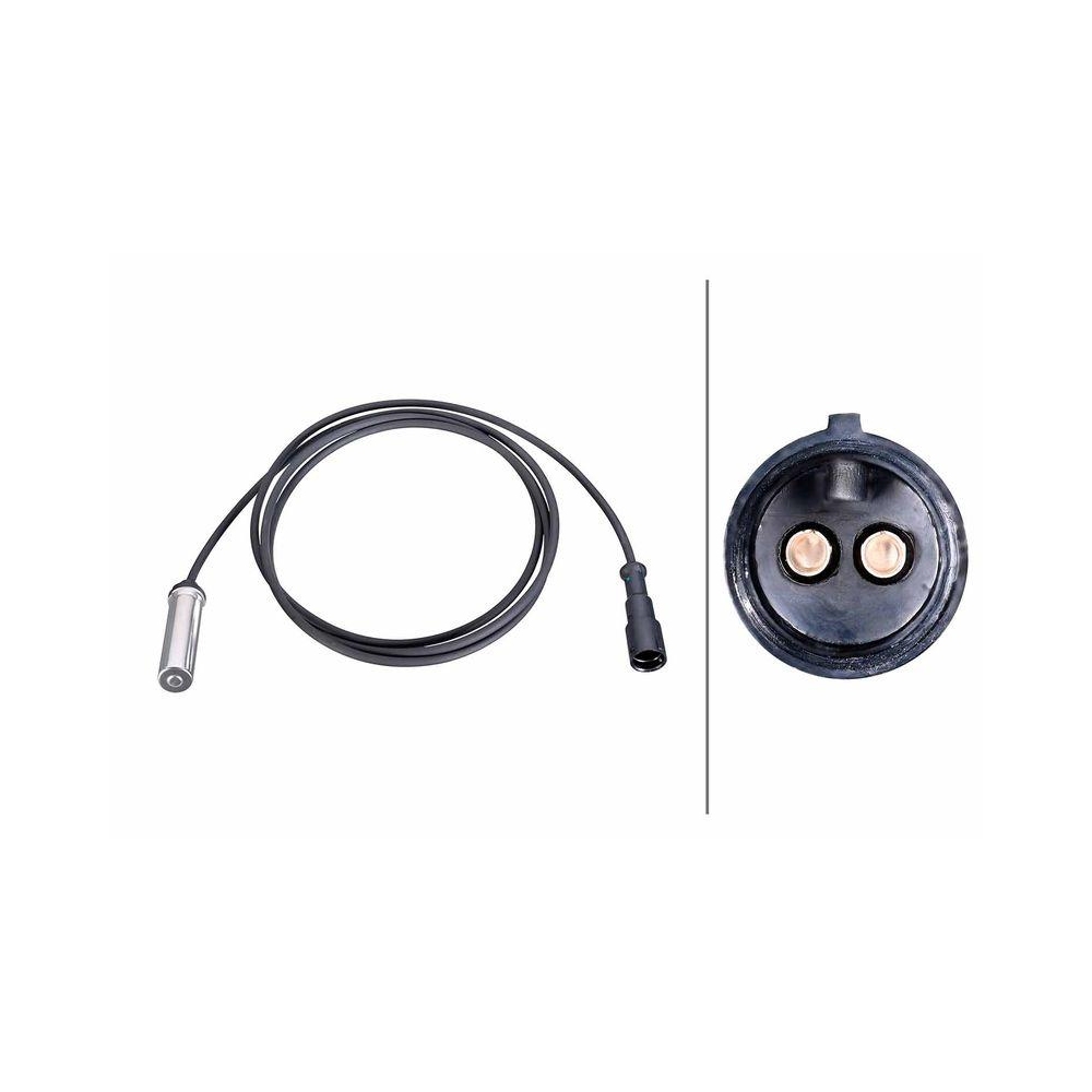 HELLA Sensor, Raddrehzahl 6PU 230 052-001 für DAF IVECO MACK MAN VAN HOOL VOLVO