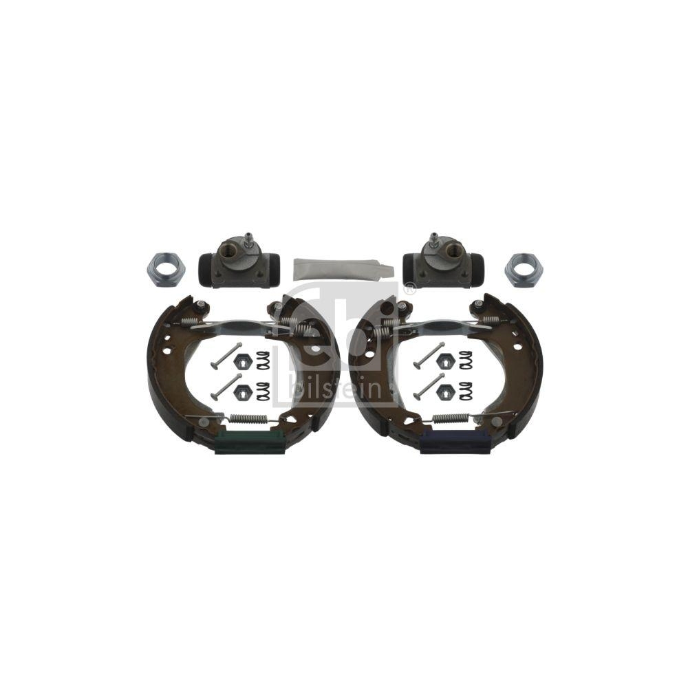 FEBI BILSTEIN Bremsbackensatz 37484 für CITROËN PEUGEOT, Hinterachse