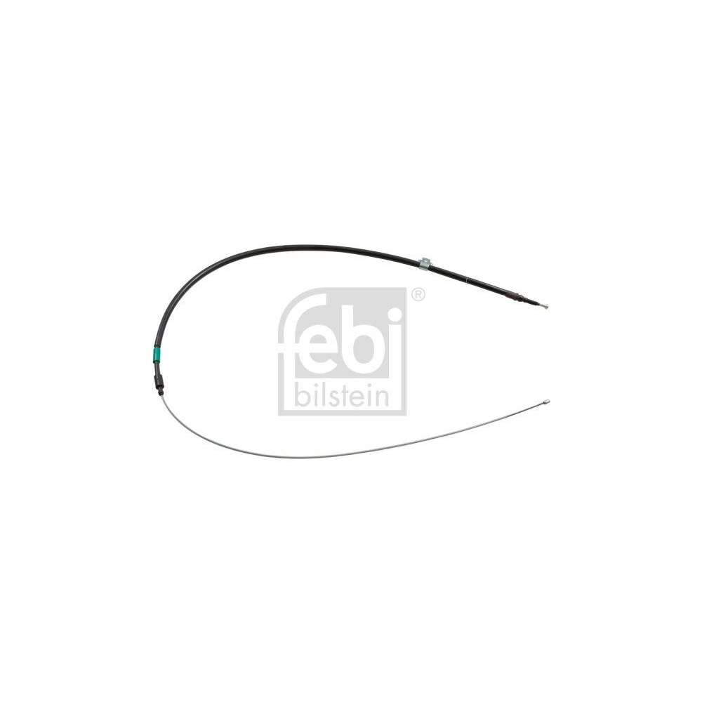 FEBI BILSTEIN Seilzug, Feststellbremse 106230 f&uuml;r PEUGEOT, hinten rechts