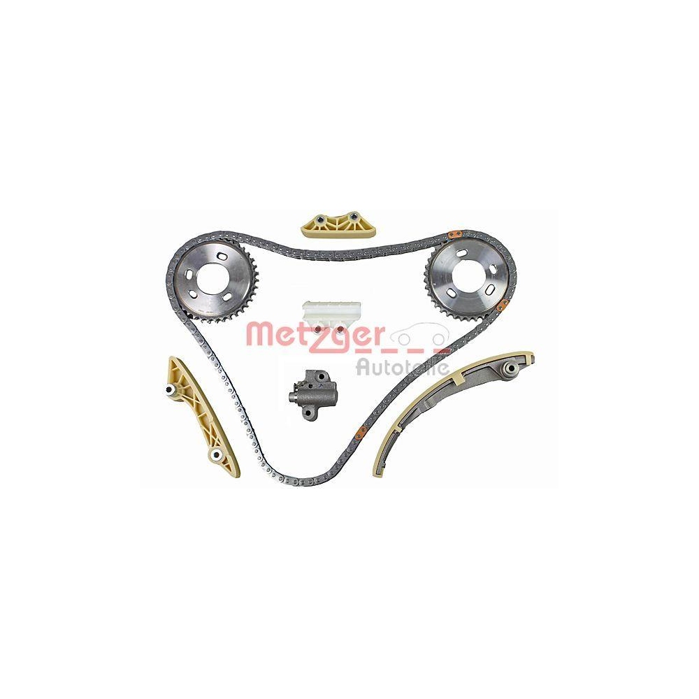 Steuerkettensatz METZGER 7490050 f&uuml;r FORD