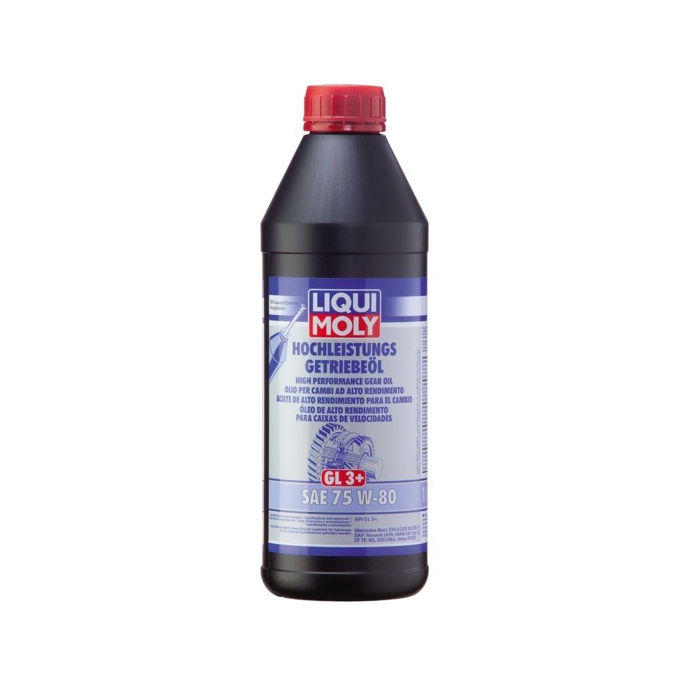 Getriebeöl LIQUI MOLY 4427 Hochleistungs-Getriebeöl (GL3+) SAE 75W-80 für