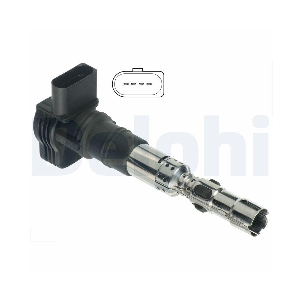 DELPHI GN10706-12B1 Z&uuml;ndspule f&uuml;r VW