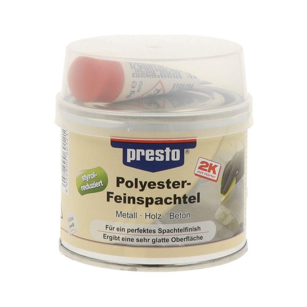 Feinspachtel PRESTO 601211 Feinspachtel styrolreduziert 250 g für