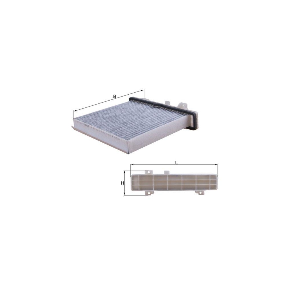 Filter, Innenraumluft KNECHT LAK 589 f&uuml;r MITSUBISHI