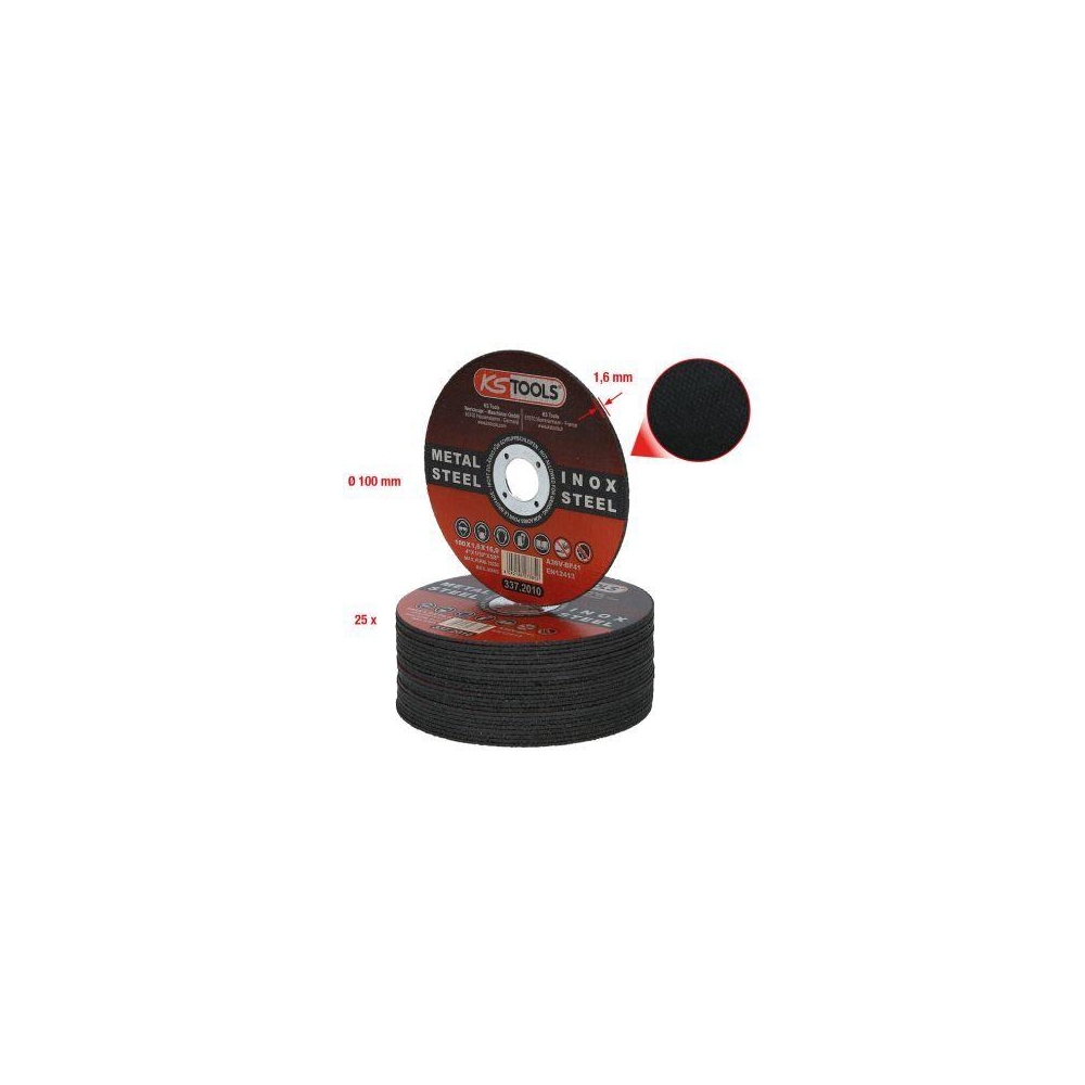 Trennscheibe, Winkelschleifer KS TOOLS 337.2010 für