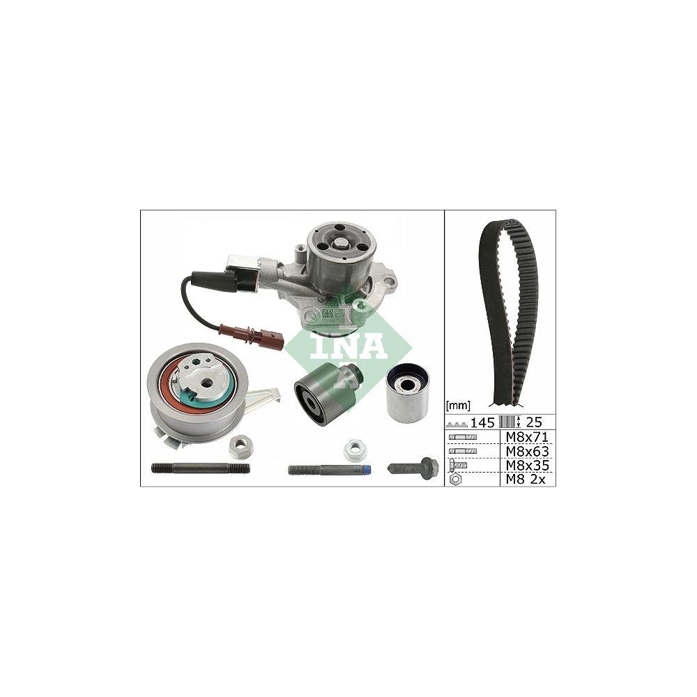 Wasserpumpe + Zahnriemensatz Schaeffler INA 530 0650 30 für AUDI SEAT SKODA VW