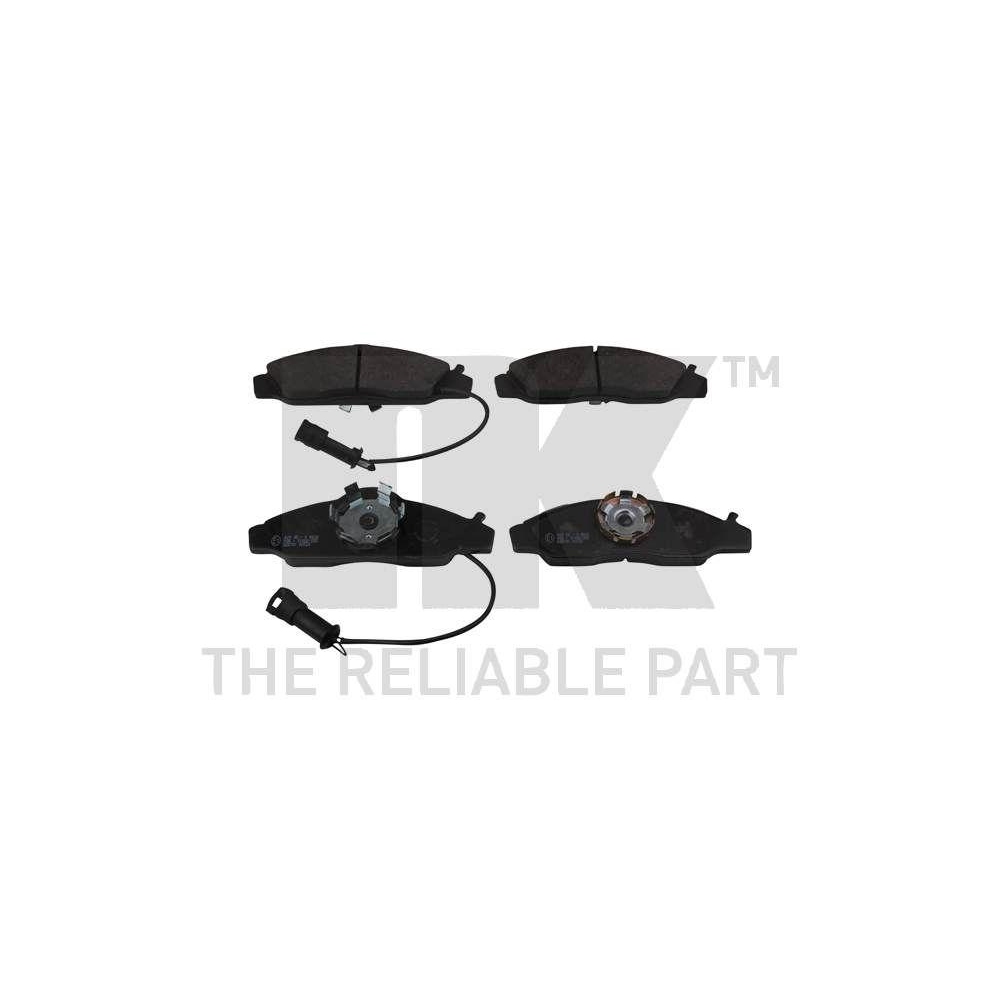 Bremsbelagsatz, Scheibenbremse NK 225701 f&uuml;r ALFA ROMEO SSANGYONG DAEWOO