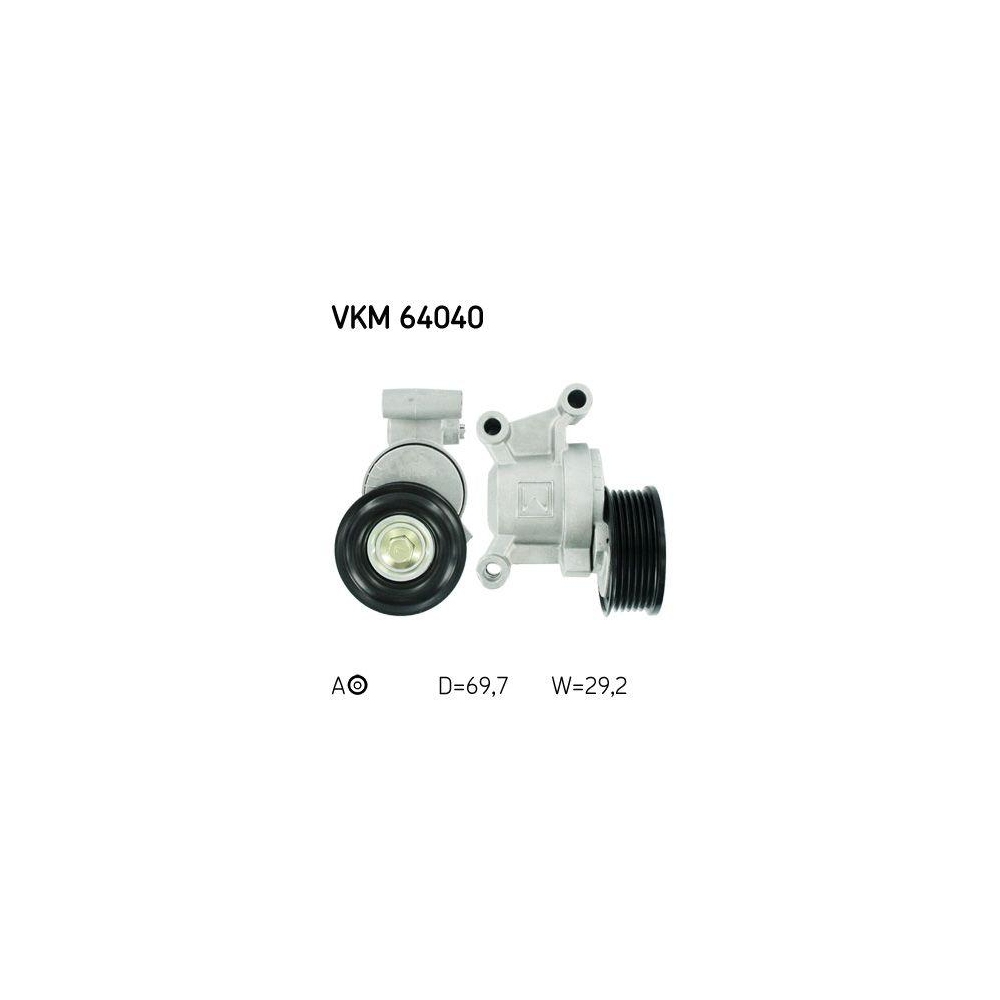 Riemenspanner, Keilrippenriemen SKF VKM 64040 f&uuml;r MAZDA MAZDA (CHANGAN)