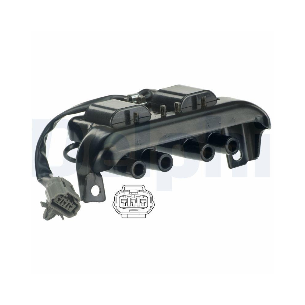 DELPHI GN10771-12B1 Z&uuml;ndspule f&uuml;r MAZDA