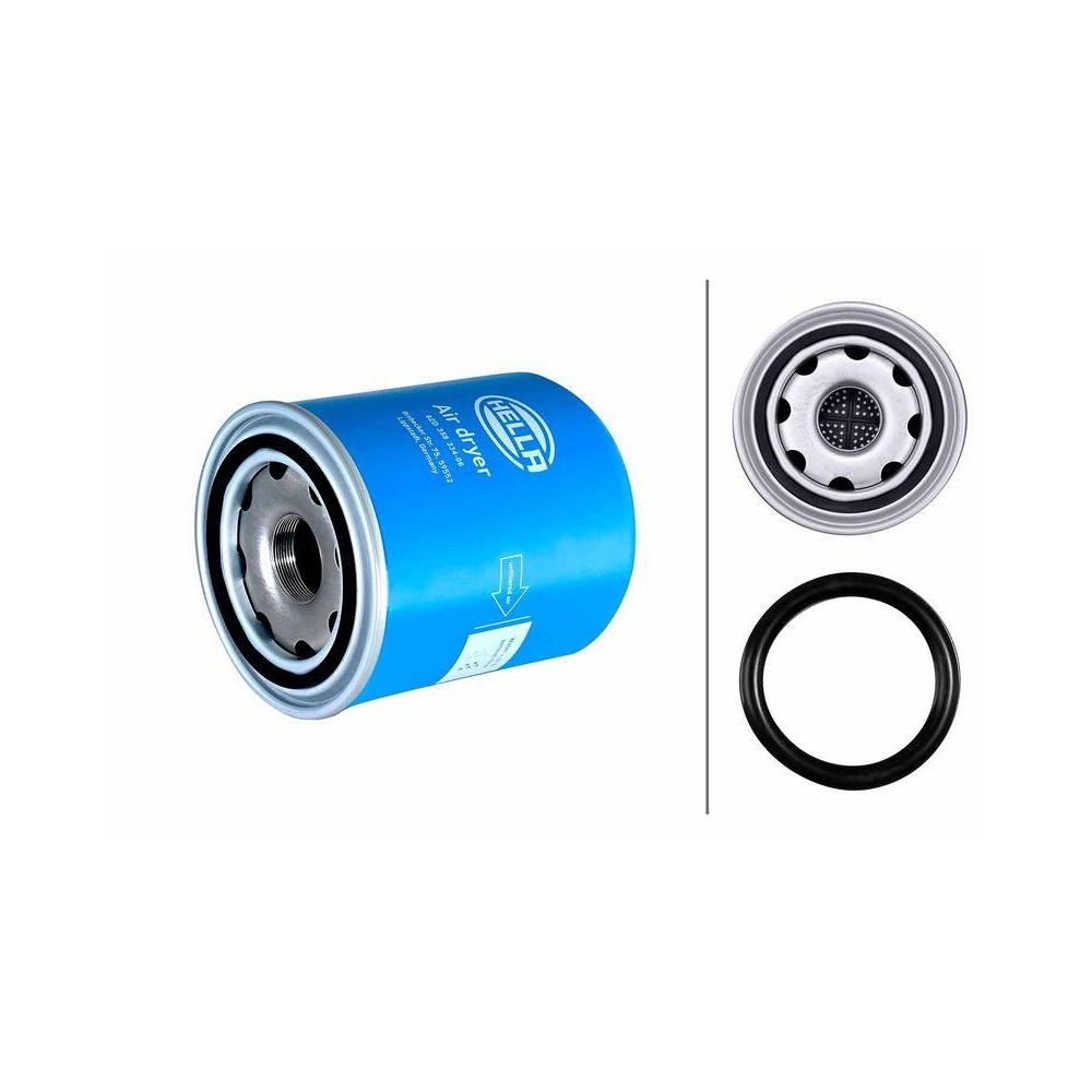 HELLA Lufttrocknerpatrone, Druckluftanlage 8ZD 358 334-061 für VOLVO