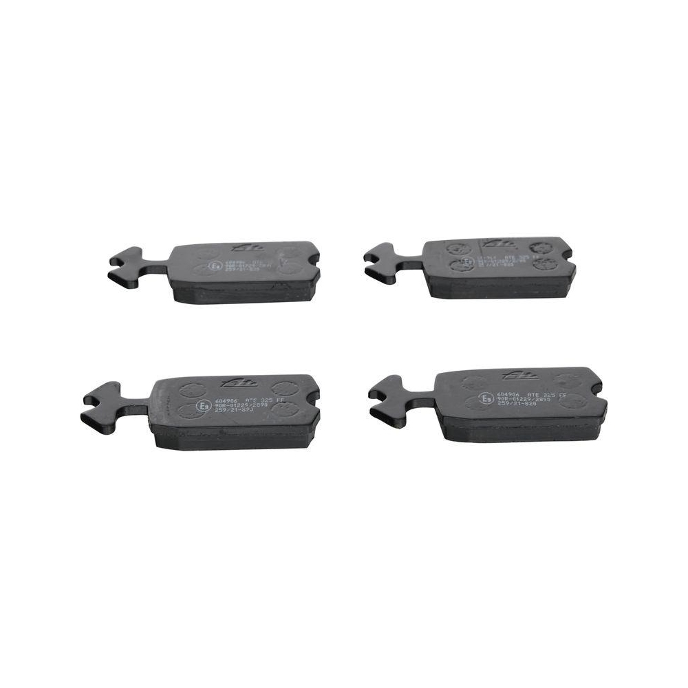 Bremsbelagsatz, Scheibenbremse ATE 13.0460-4906.2 f&uuml;r CITRO&Euml;N, Vorderachse