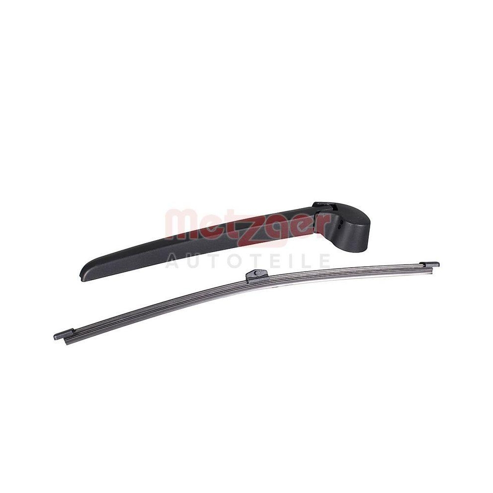 Wischarm, Scheibenreinigung METZGER 2191108 GREENPARTS für AUDI, hinten
